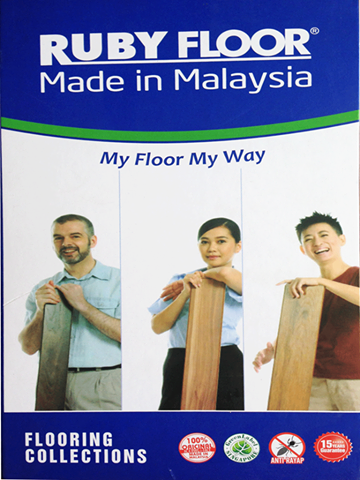 Sàn gỗ công nghiệp Malaysia Ruby floor 12mm